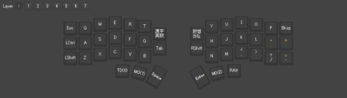 YIVU CORNE V4 レイヤー0