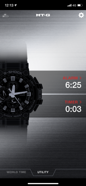 G-SHOCKアプリ